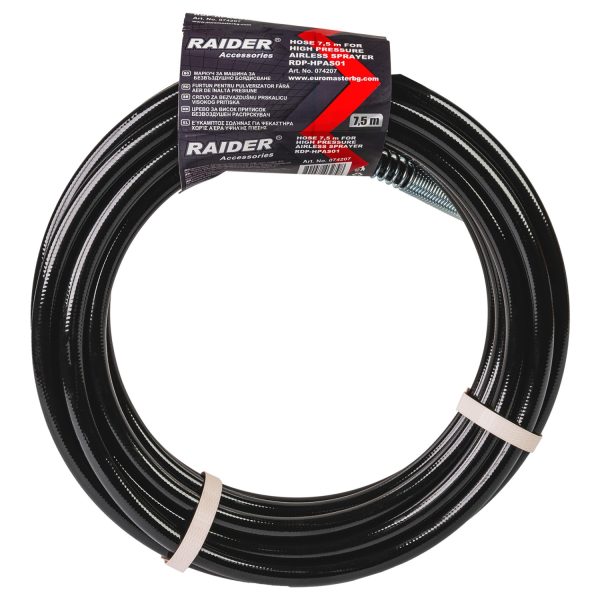 RAIDER Λάστιχο πιστολιού βαφής airless 7,5m για RDP-HPAS01 074207 074207
