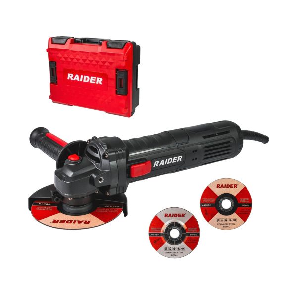 RAIDER Γωνιακός Τροχός 125mm 900W RDP-AG79 020151 10-6481