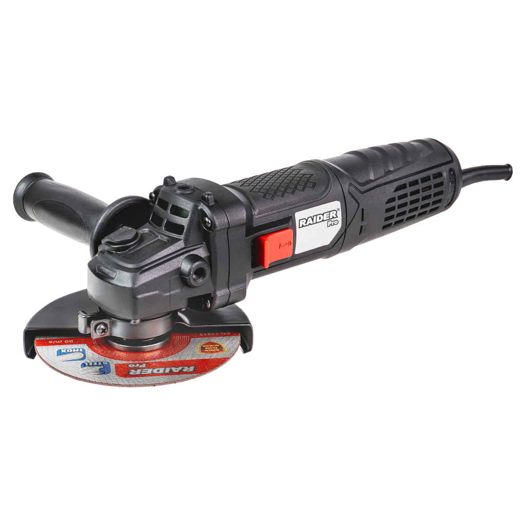 RAIDER Γωνιακός τροχός 125mm 1200W με ρύθμιση στροφών RDP-AG75 Black Edition 020307 10-6483