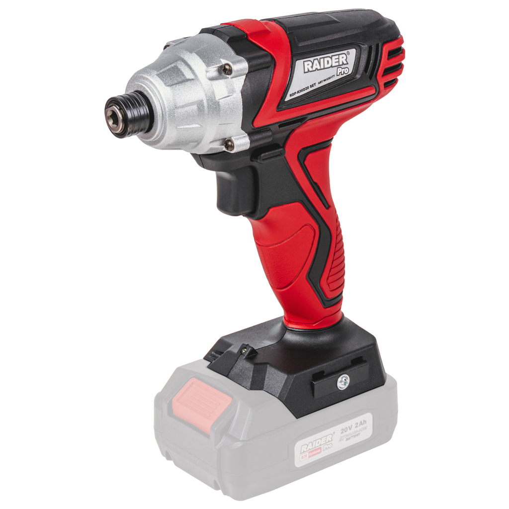 RAIDER R20 Solo Παλμικό κατσαβίδι 20V 1/4” 140Nm RDP-KHID20 030172 10-6486