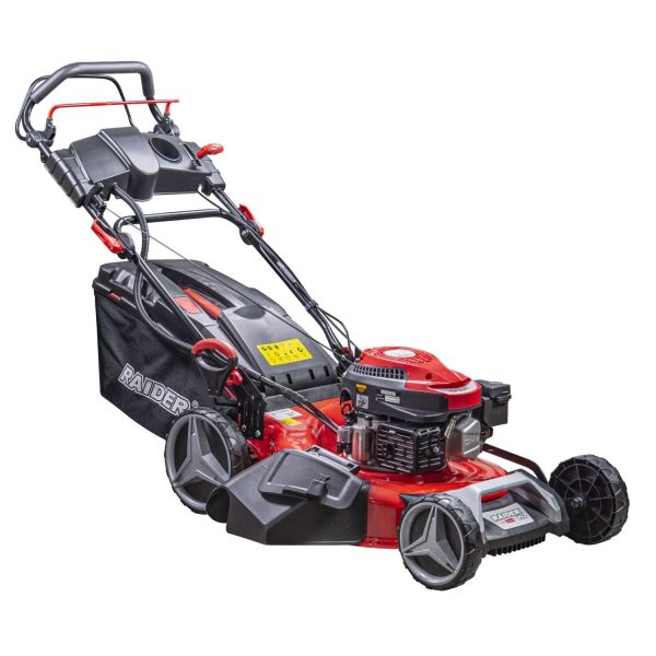 RAIDER Μηχανή γκαζόν βενζινοκίνητη RD-GLM11 5hp 530mm 70L 075006 10-6706