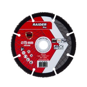 RAIDER Τροχός κοπής carbide 75x10mm 160156 RAIDER Τροχός κοπής carbide 75x10mm 160156