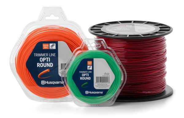 ΜΕΣΙΝΕΖΑ HUSQVARNA OPTI ROUND ΣΤΡΟΓΓΥΛΗ 4,0MM 240Μ ΜΑΥΡΗ H210-0811