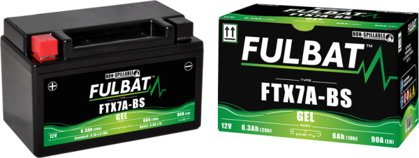 ΜΠΑΤΑΡΙΑ FULBAT GEL FTX7A-BS 12V 11,6ΑΗ 550915-1