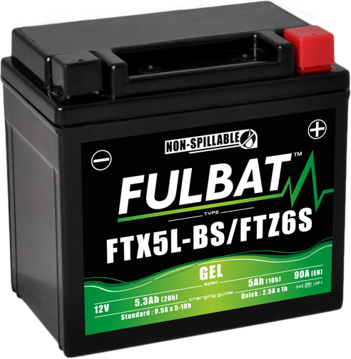 ΜΠΑΤΑΡΙΑ FULBAT GEL FTX5L-BS / FTZ6S 12V 5ΑΗ 550919