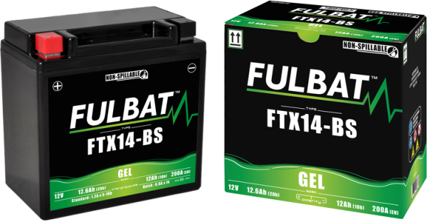 ΜΠΑΤΑΡΙΑ FULBAT GEL FTX14-BS 12V 12,6ΑΗ 550923-1