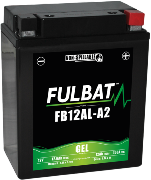 ΜΠΑΤΑΡΙΑ FULBAT GEL  FB12AL-A2 12V 12,6ΑΗ