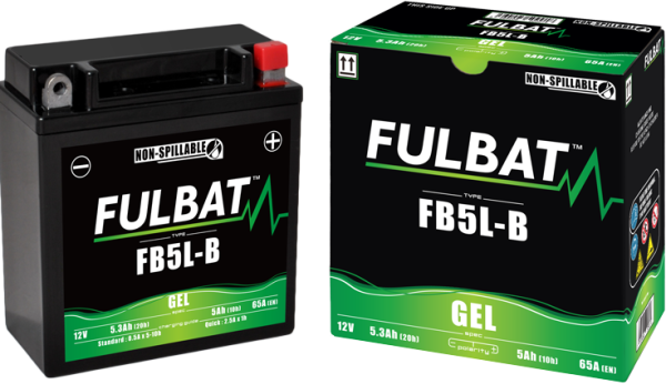 ΜΠΑΤΑΡΙΑ FULBAT GEL FB5L-B 12V 5,3ΑΗ 550991-1