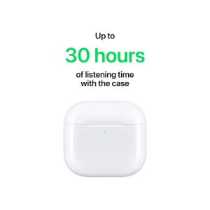 ΑΣΥΡΜΑΤΑ ΑΚΟΥΣΤΙΚΑ APPLE AIRPODS 4 MXP63ZM/4