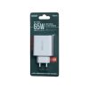 ΦΟΡΤΙΣΤΗΣ REMAX Kiddy Series Fast Charge RP-U125 65W, USB-A+USB-C Λευκό χωρίς καλώδιο 6954851209454-2