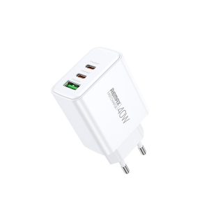 ΦΟΡΤΙΣΤΗΣ REMAX Kiddy Series Fast Charge RP-U123 40W,1A+2C Λευκό χωρις καλώδιο ΦΟΡΤΙΣΤΗΣ REMAX Kiddy Series Fast Charge RP-U123 40W,1A+2C Λευκό χωρις καλώδιο