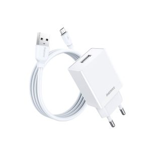 ΦΟΡΤΙΣΤΗΣ REMAX Kiddy Series 2.4A 12W RP-U95 Charger USB-A Micro USB Λευκό με καλώδιο ΦΟΡΤΙΣΤΗΣ REMAX Kiddy Series 2.4A 12W RP-U95 Charger USB-A Micro USB Λευκό με καλώδιο