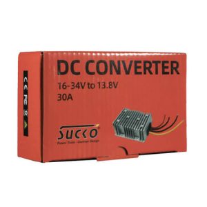 ΜΕΤΑΣΧΗΜΑΤΙΣΤΗΣ SUCKO DC CONVERTER ΑΠΟ ΓΕΝΝΗΤΡΙΑ 16V-34V ΣΕ 13,8V 30A ΜΕΤΑΣΧΗΜΑΤΙΣΤΗΣ SUCKO DC CONVERTER ΑΠΟ ΓΕΝΝΗΤΡΙΑ 16V-34V ΣΕ 13,8V 30A