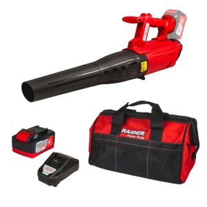 RAIDER R20 combo-07 Φυσητήρας με φορτιστή & μπαταρία 4Ah & τσάντα RAIDER R20 combo-07 Φυσητήρας με φορτιστή & μπαταρία 4Ah & τσάντα