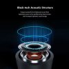 ΑΚΟΥΣΤΙΚΟ Bluetooth Firo H16 Retractable V5.2 ΜΑΥΡΟ 5210312022118-4