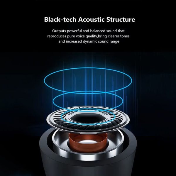 ΑΚΟΥΣΤΙΚΟ Bluetooth Firo H16 Retractable V5.2 ΜΑΥΡΟ 5210312022118-4