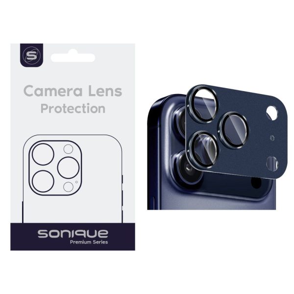ΠΡΟΣΤΑΣΙΑ ΚΑΜΕΡΩΝ METAL LENS FULL COVER SONIQUE ΓΙΑ iPHONE 17 PRO MAX ΜΠΛΕ 5210312585637
